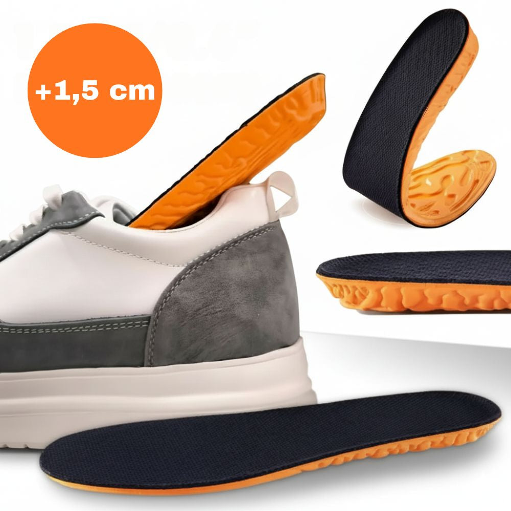 Semelles Réhaussantes & Grandissantes +1,5 cm